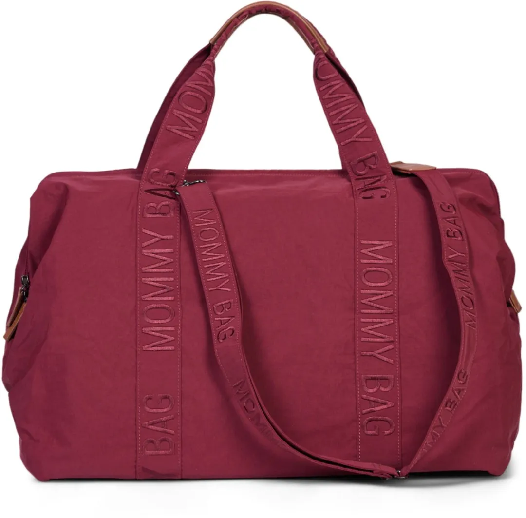 Childhome zzz Mommy Bag Signature Urban Bordeaux