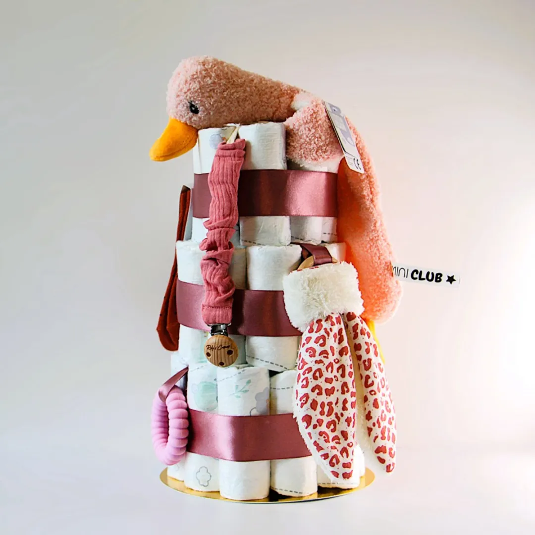 Pampers Luiertaart Meisje Roze