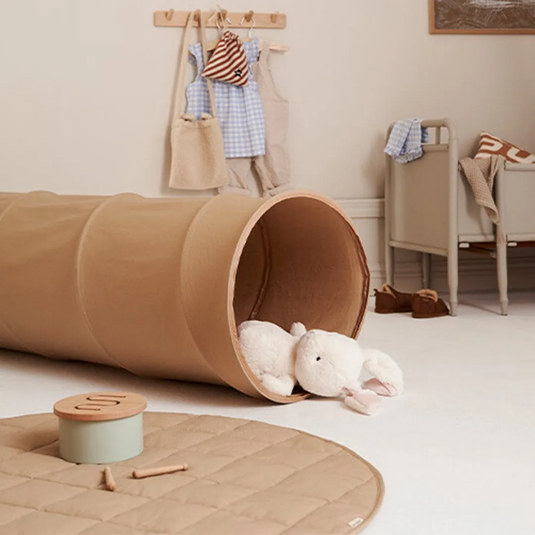 Kids Concept Speeltunnel 150cm - Beige