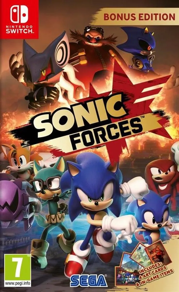 Sega Sonic Forces Nintendo Switch