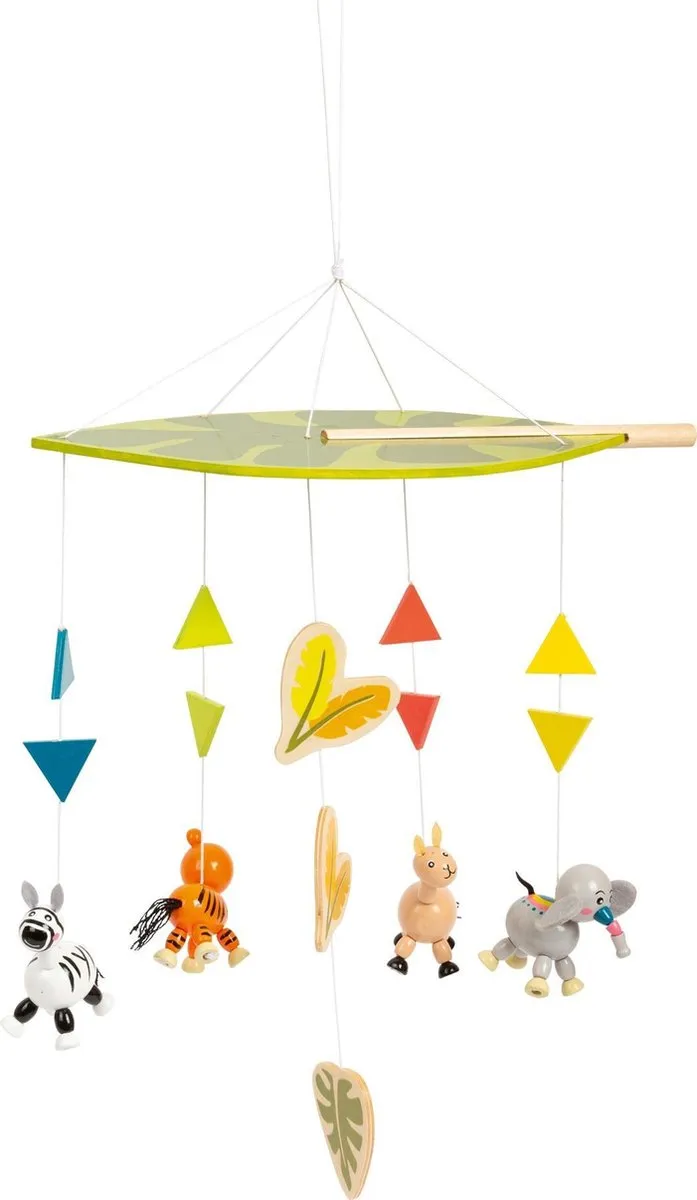 Small Foot Baby Mobiel Jungle Wit