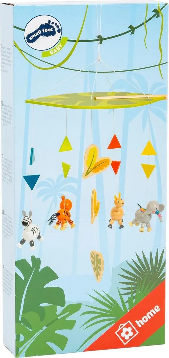 Small Foot Baby Mobiel Jungle Wit
