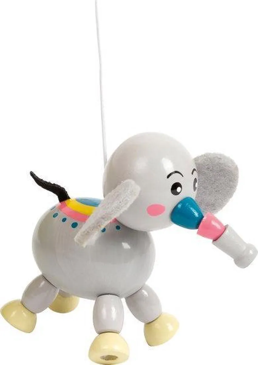Small Foot Baby Mobiel Jungle Wit