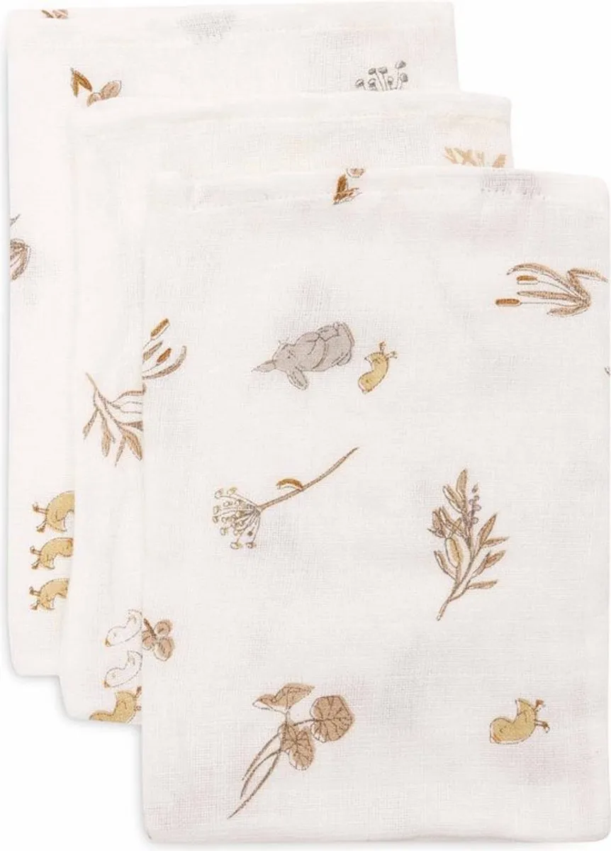 Pampers Kraamcadeau Luierpoppetjes 3 Stuks - o.a. Jollein Monddoekjes