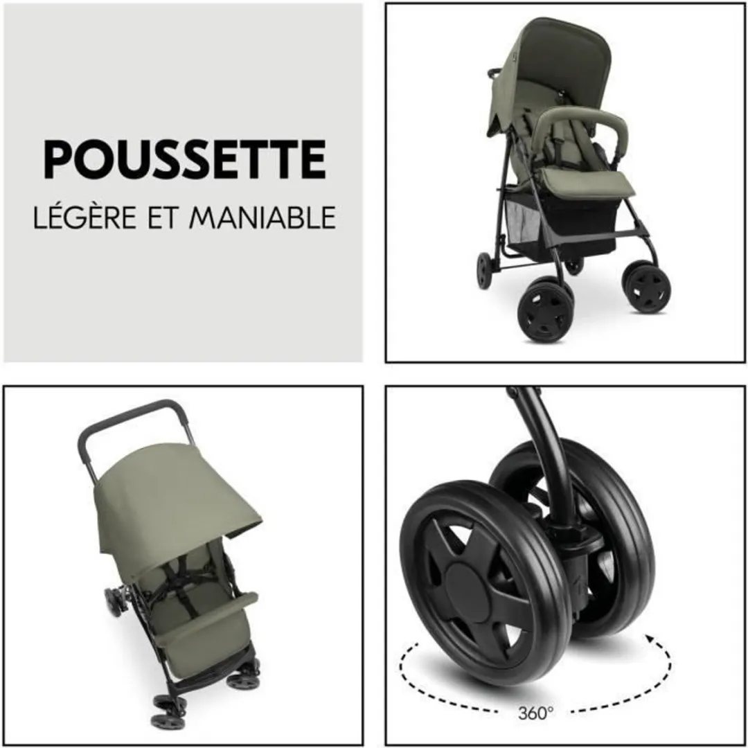 Hauck Sport Buggy - Olijfgroen - afbeelding 6 van 6