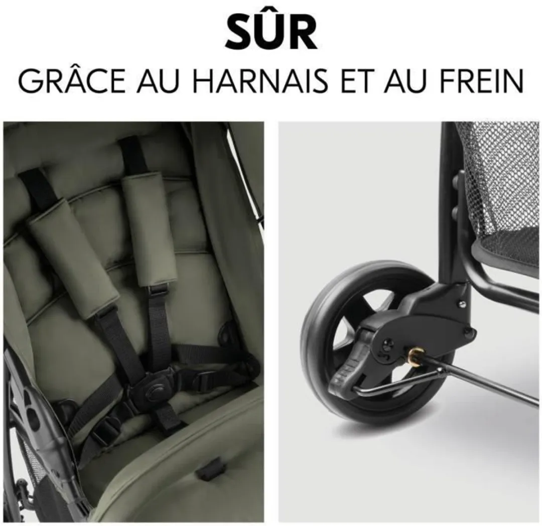 Hauck Sport Buggy - Olijfgroen - afbeelding 5 van 6