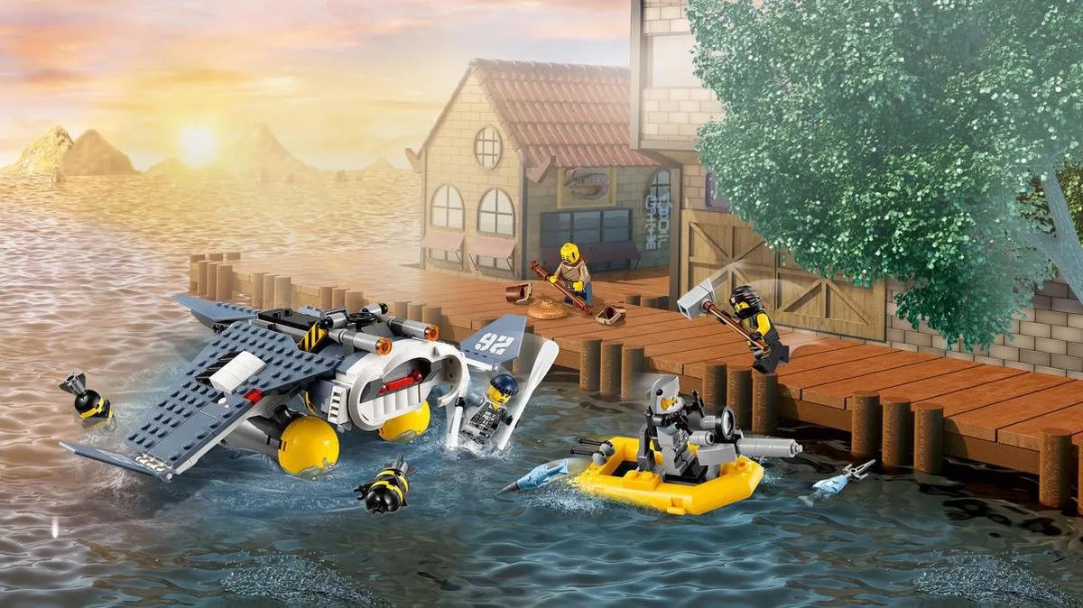 LEGO Ninjago Movie Mantarog Bommenwerper 70609 - 341 Stukken