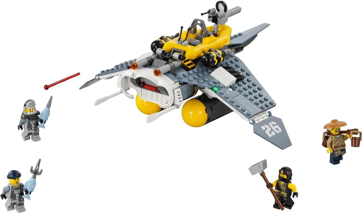 LEGO Ninjago Movie Mantarog Bommenwerper 70609 - 341 Stukken