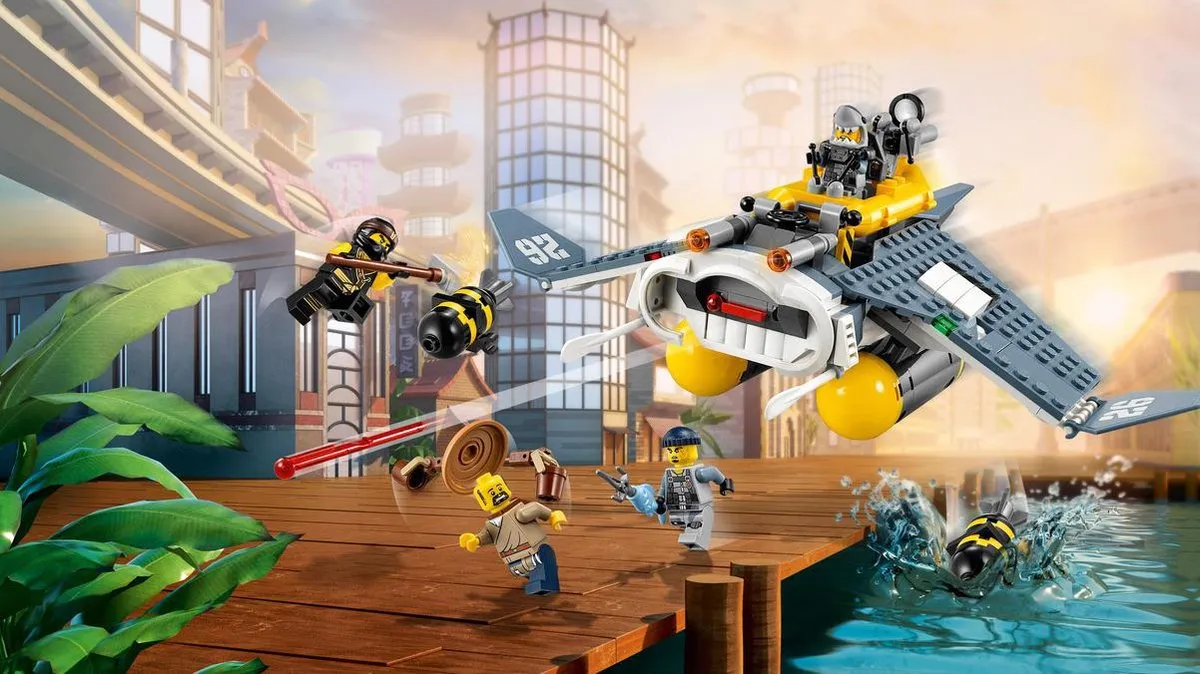 LEGO Ninjago Movie Mantarog Bommenwerper 70609 - 341 Stukken