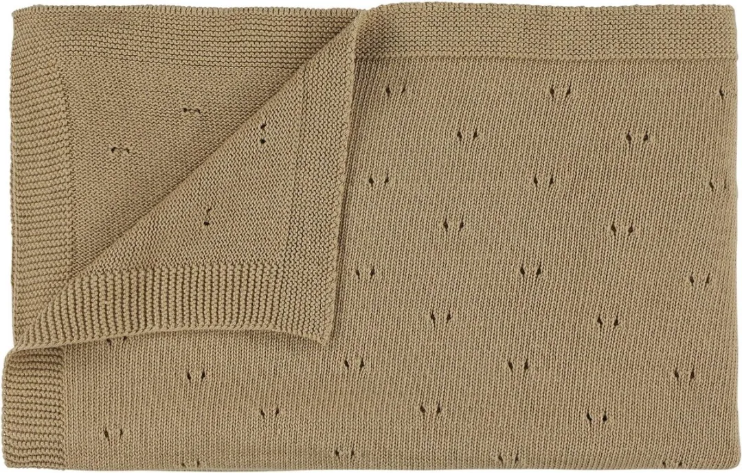Trixie Gebreide Deken 75x100cm - Beige