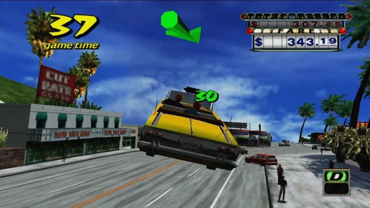 Sega Crazy Taxi - Standaard Editie