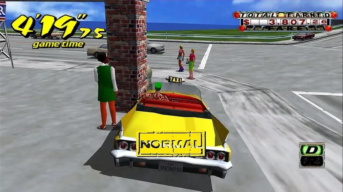 Sega Crazy Taxi - Standaard Editie