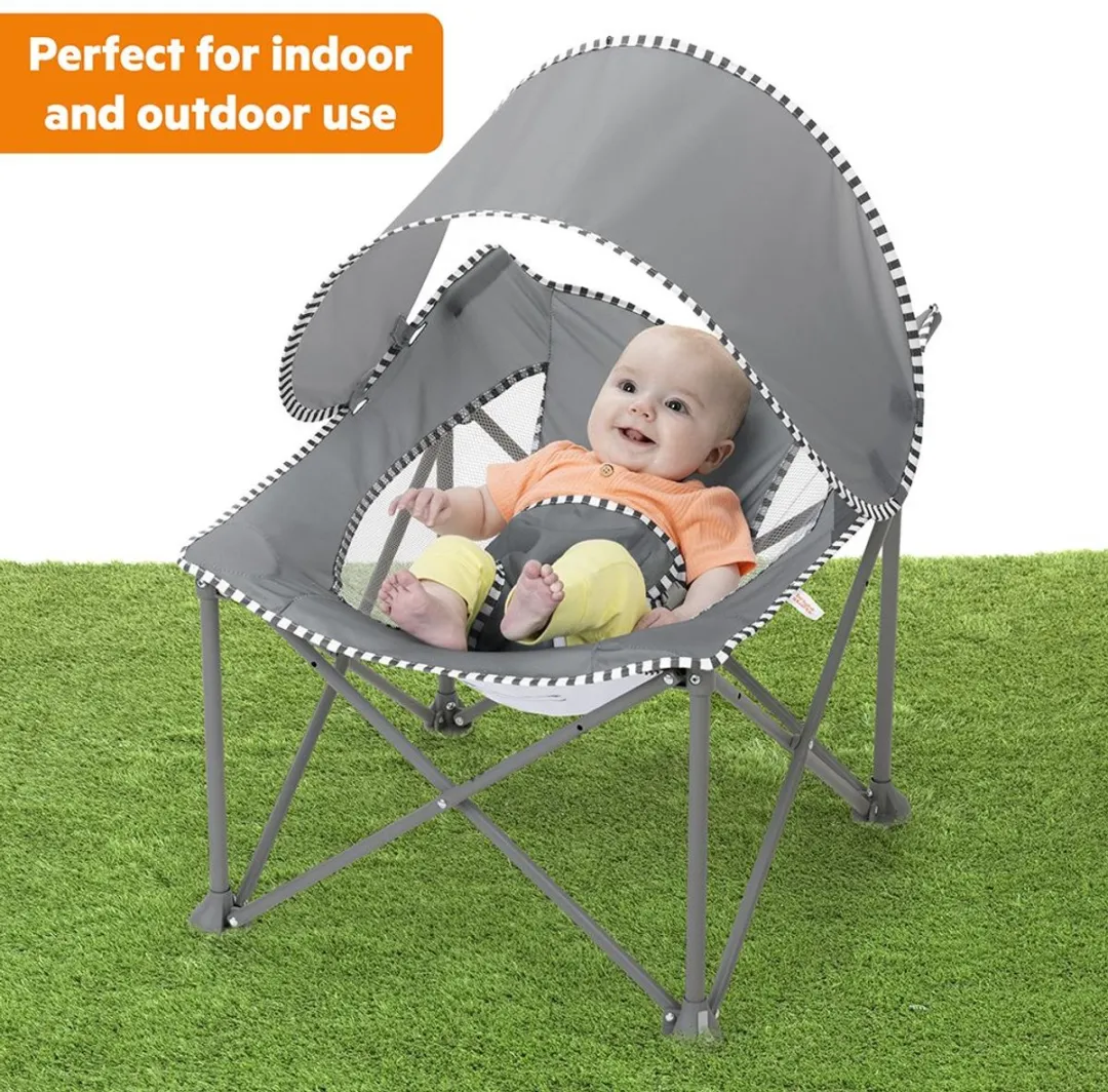 Bright Starts Pop N Chill Baby Reistoel - Multicolor