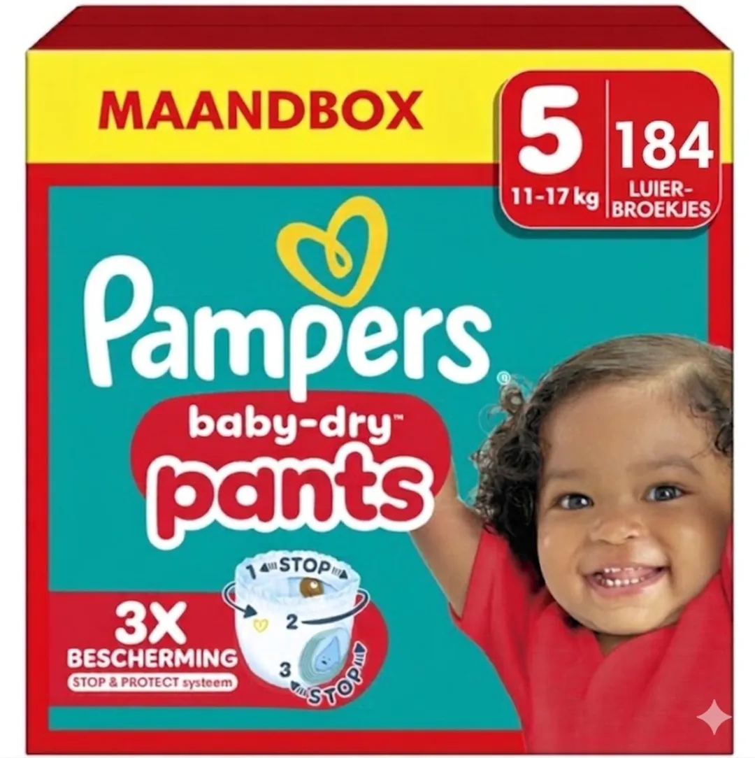 Pampers Baby-Dry Pants Maat 5
