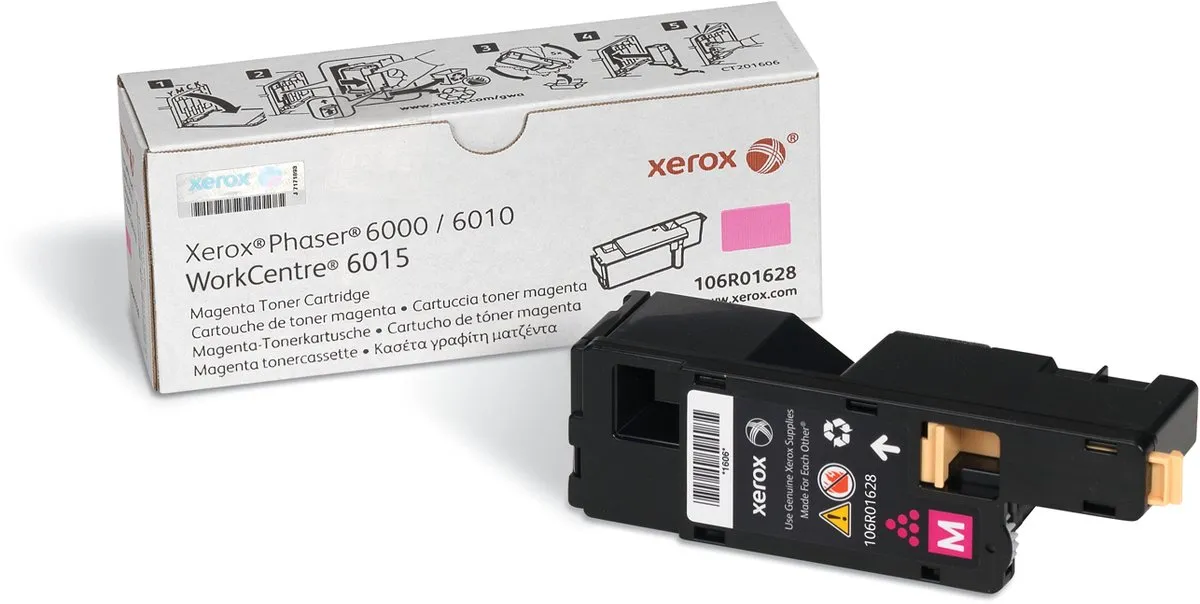 Xerox 106R01628 Tonercartridge Magenta - 1000 pagina's