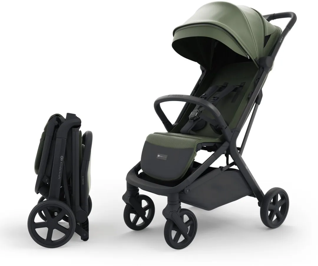 KinderKraft NUBI 3 Buggy - Lichtgewicht - Groente