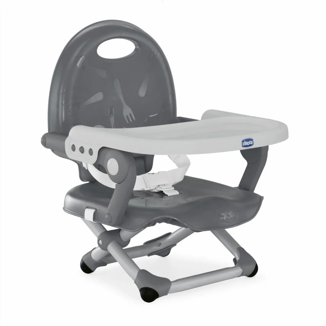 Chicco Pocket Snack Stoelverhoger Grijs