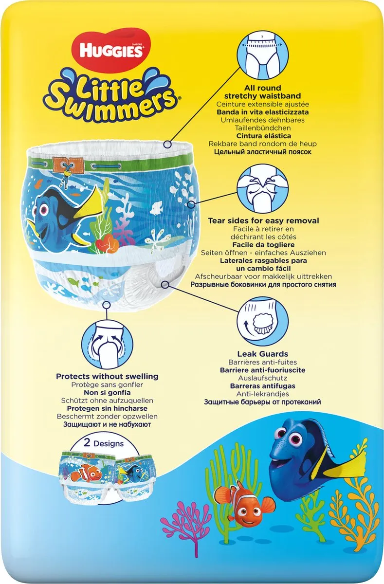 Huggies Little Swimmers Zwemluiers Maat 4 - 36 Stuks