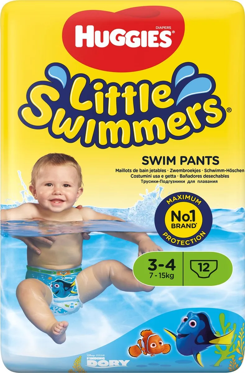 Huggies Little Swimmers Zwemluiers Maat 4 - 36 Stuks