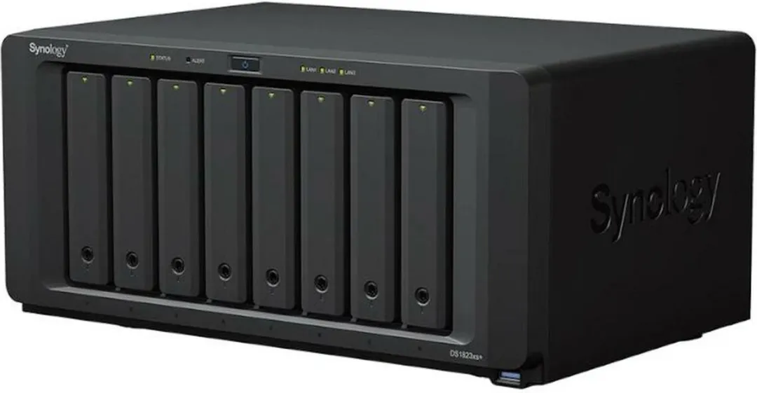 Synology DS1823xs+ NAS - 8 Bays - 4 Cores - Zwart