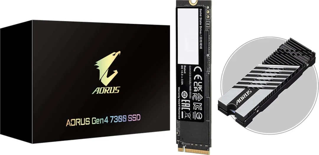 Gigabyte AORUS Gen4 7300 AG4732TB SSD