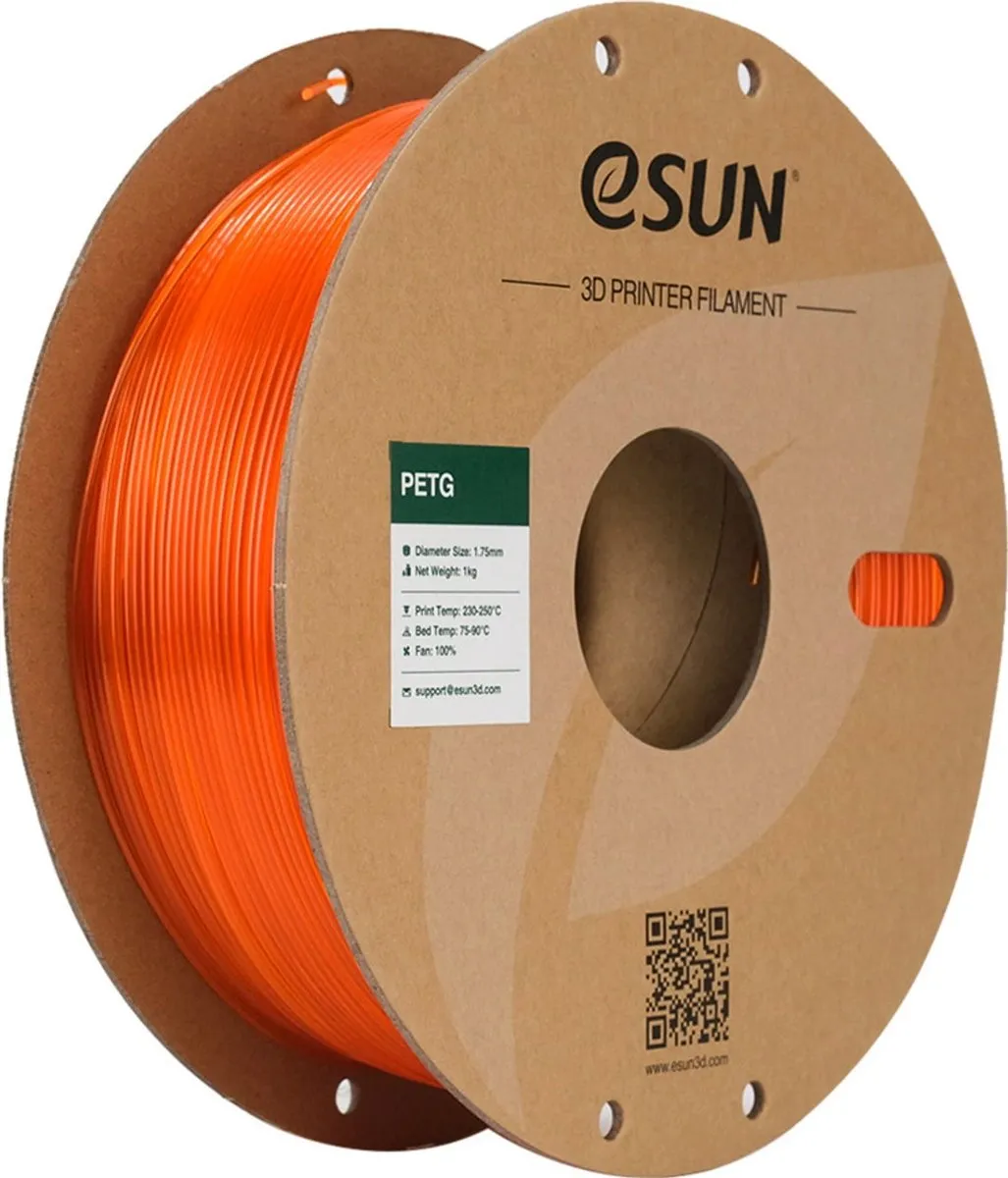 ESUN PETG Filament 1.75mm - 1kg - Oranje