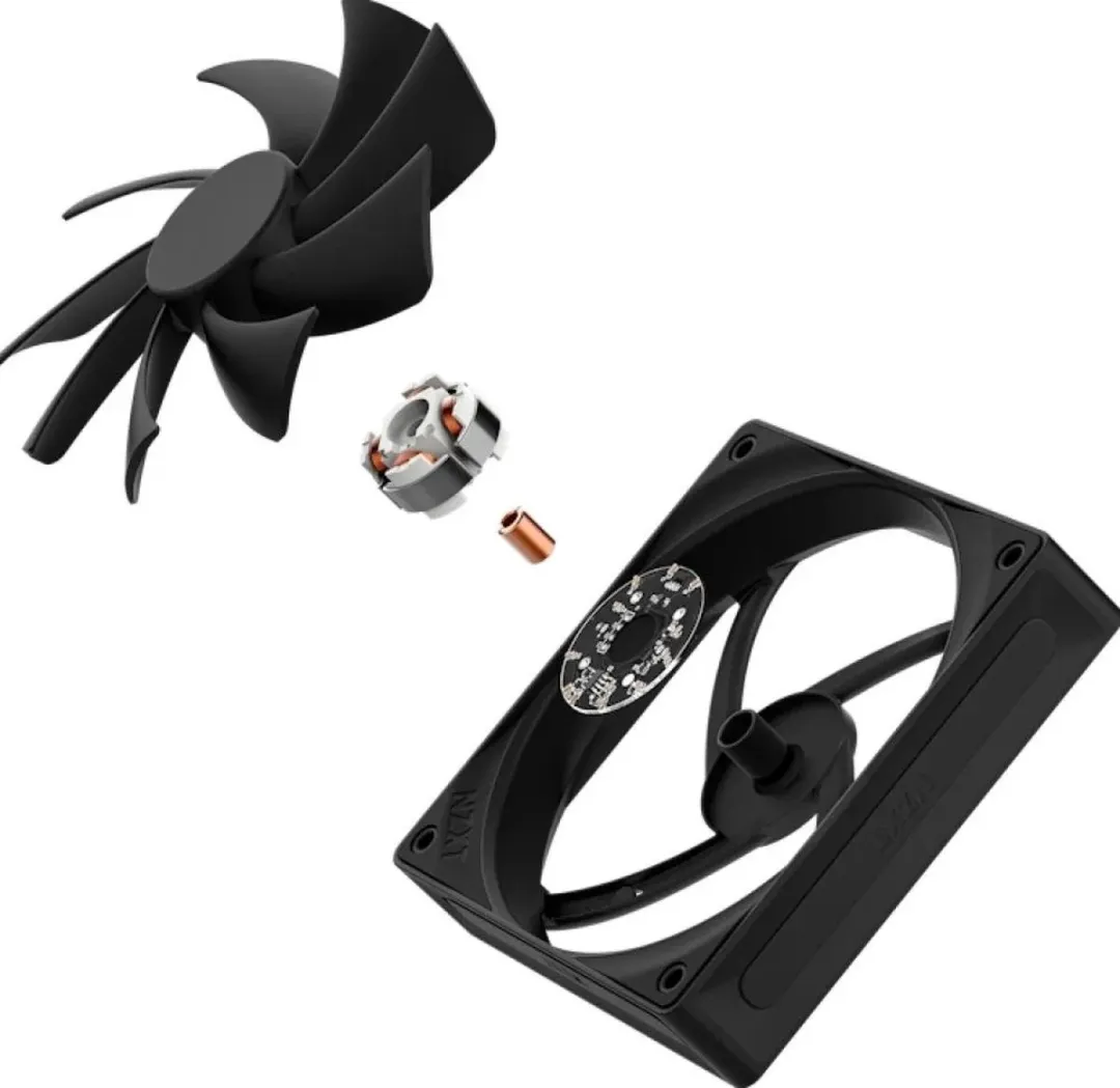 NZXT F120Q Ventilatorhuis - Zwart