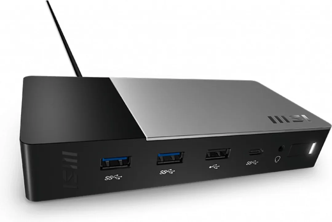 MSI USB-C Gen 2 Docking Station 957-1P151E-011 - 150W - Zwart