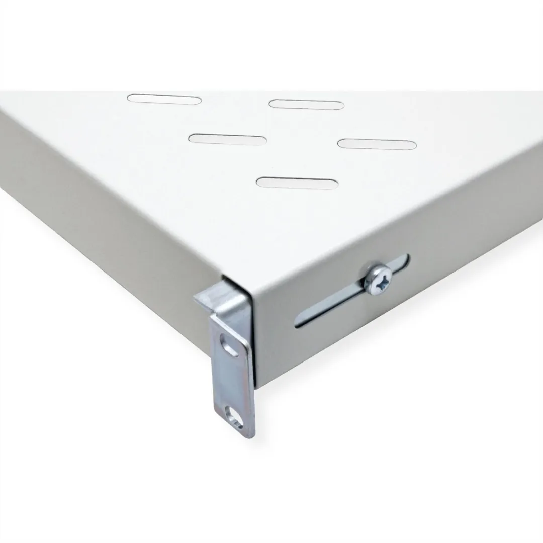 Roline 19-inch Plank 1U 550mm - 50kg - Grijs - afbeelding 2 van 6