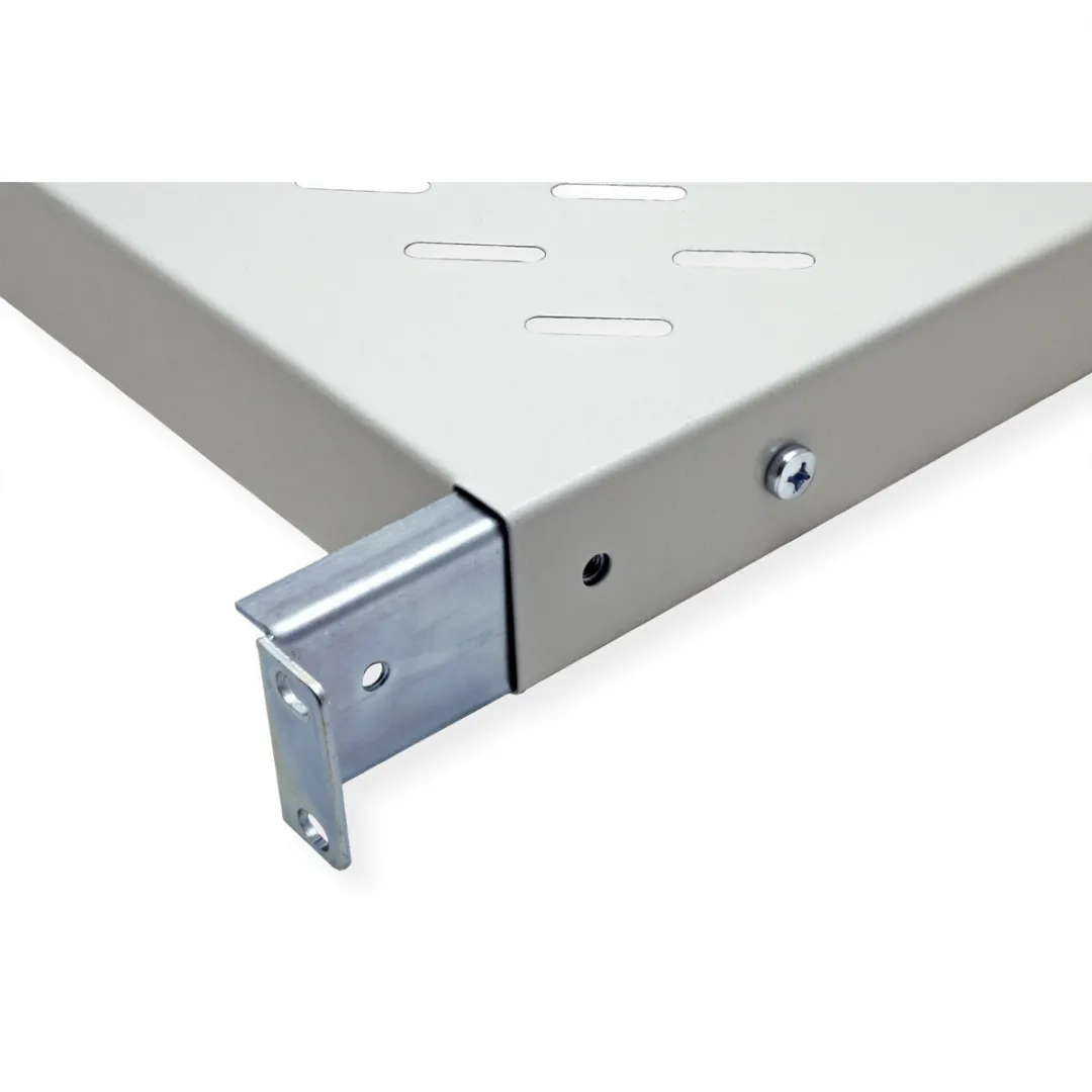 Roline 19-inch Plank 1U 550mm - 50kg - Grijs - afbeelding 4 van 6