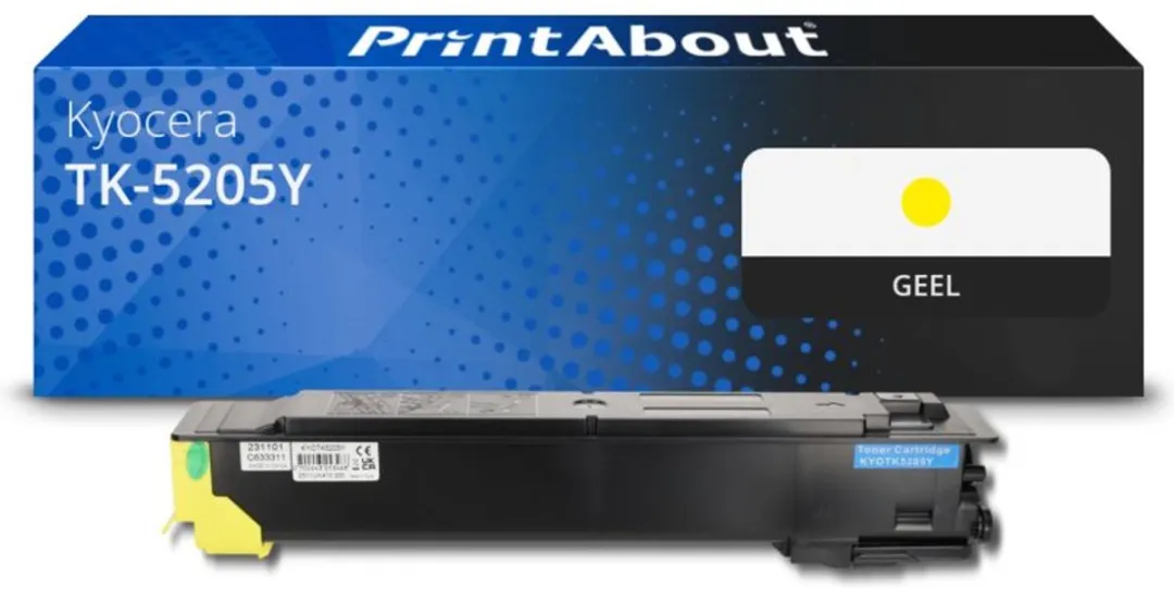PrintAbout Kyocera TK-5205Y Toner Geel