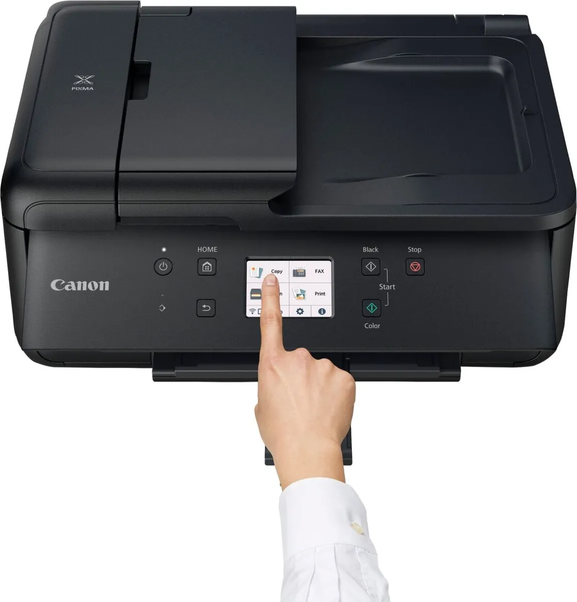 Canon PIXMA TR7650 All-in-One Inkjetprinter - 5 Kleuren - Zwart