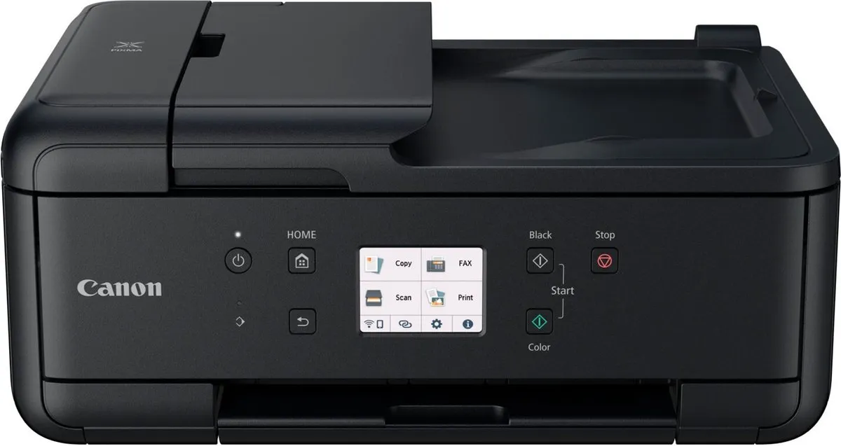 Canon PIXMA TR7650 All-in-One Inkjetprinter - 5 Kleuren - Zwart