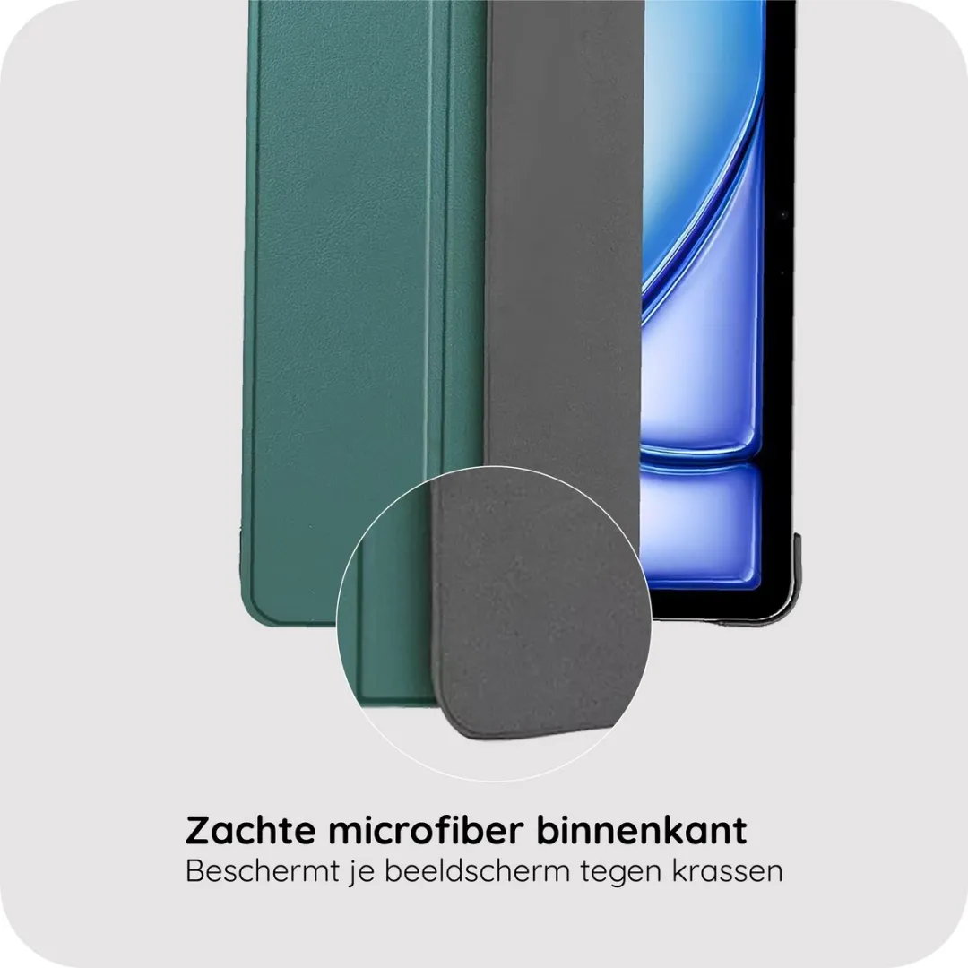 Just in Case TriFold Bookcase 8329462 - iPad Air 11" Groen