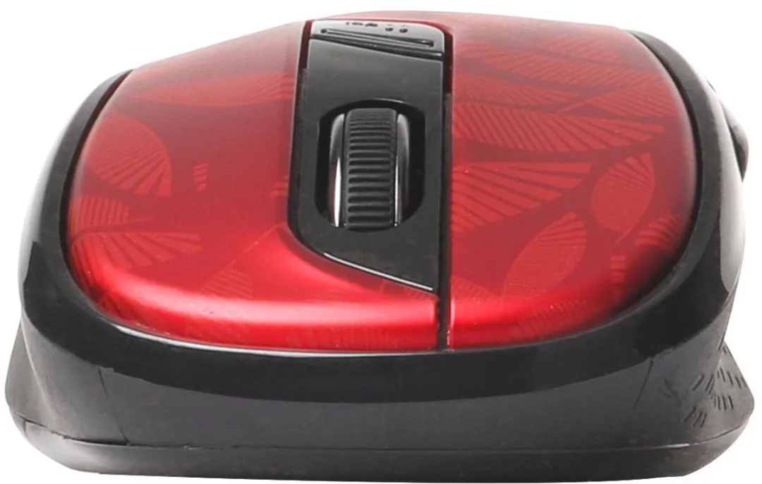 Rapoo M500 Draadloze Optische Muis - 7 Knoppen - Donker Rood