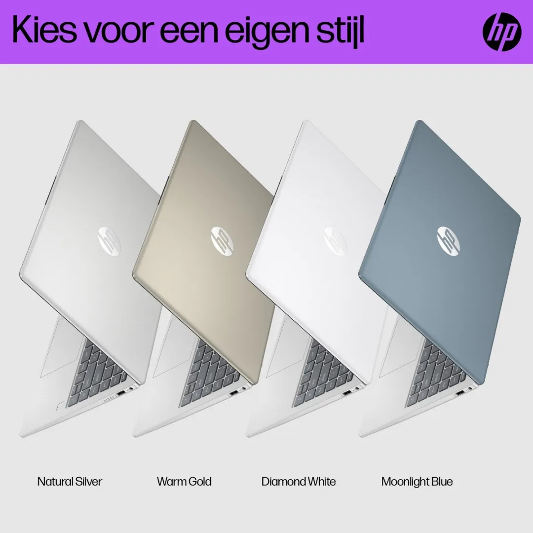 HP 14-em0957nd Laptop 14" Full HD - Ryzen 5 7520U - 16GB RAM - 512GB SSD - Zwart