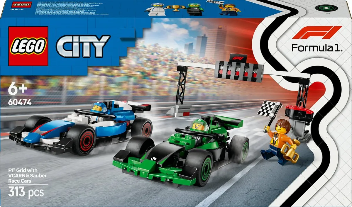 LEGO City 60474 F1 Grid