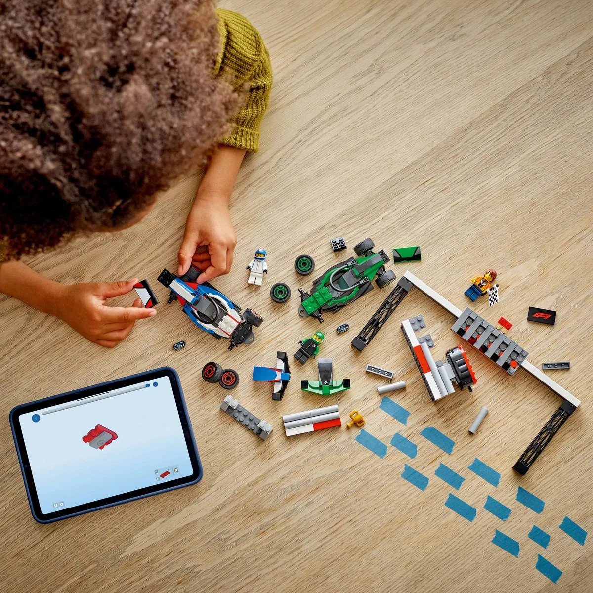 LEGO City 60474 F1 Grid - 313 Stukken - 3 Minifiguren - afbeelding 3 van 6