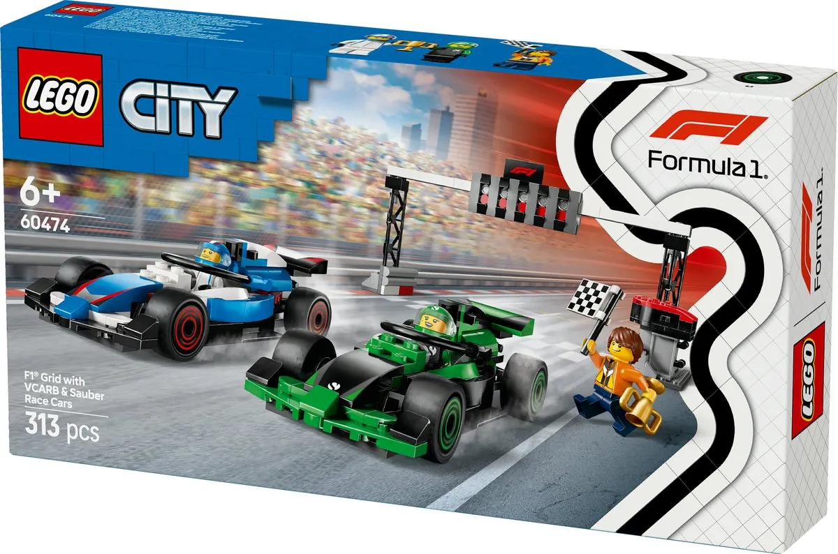LEGO City 60474 F1 Grid - 313 Stukken - 3 Minifiguren - afbeelding 6 van 6