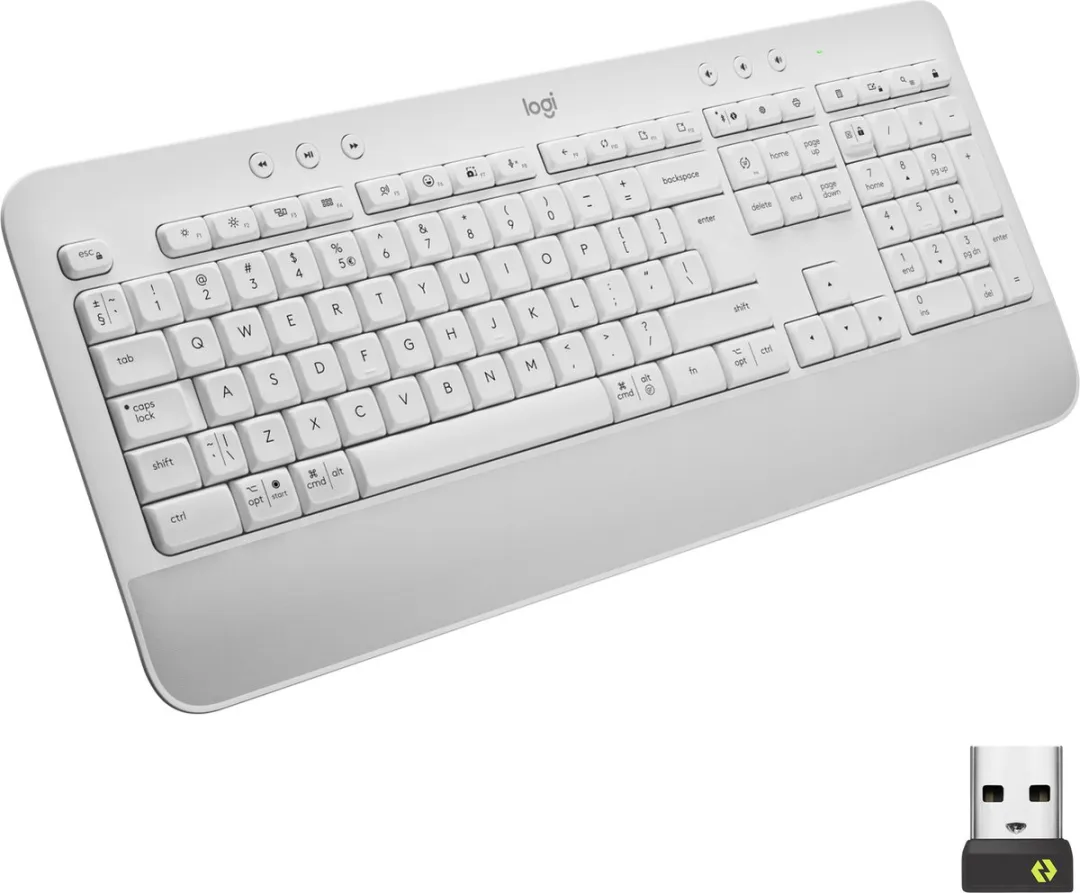 Logitech Signature K650 Draadloos Toetsenbord QWERTZ - Wit - afbeelding 6 van 6