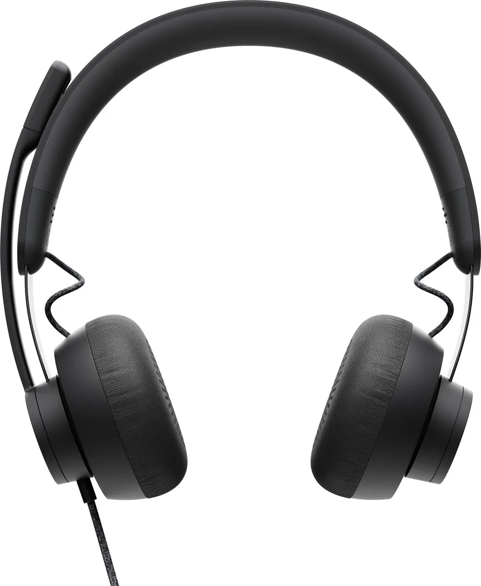 Logitech Zone Wired UC Headset 981-000875 - USB-A/USB-C - Zwart - afbeelding 6 van 6
