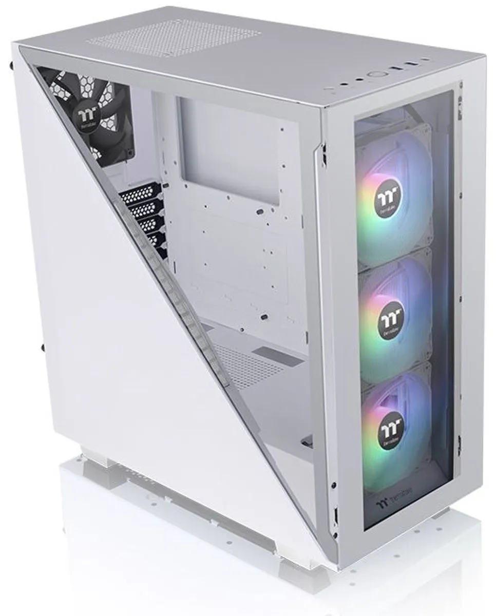 Thermaltake Divider 300 TG Snow ARGB Midi Tower - Wit
