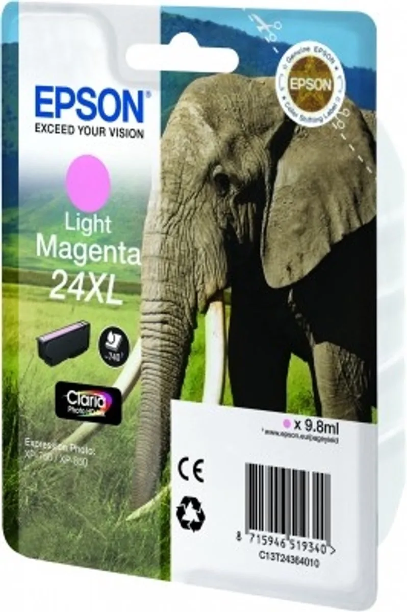Epson 24XL Licht Magenta Inktcartridge