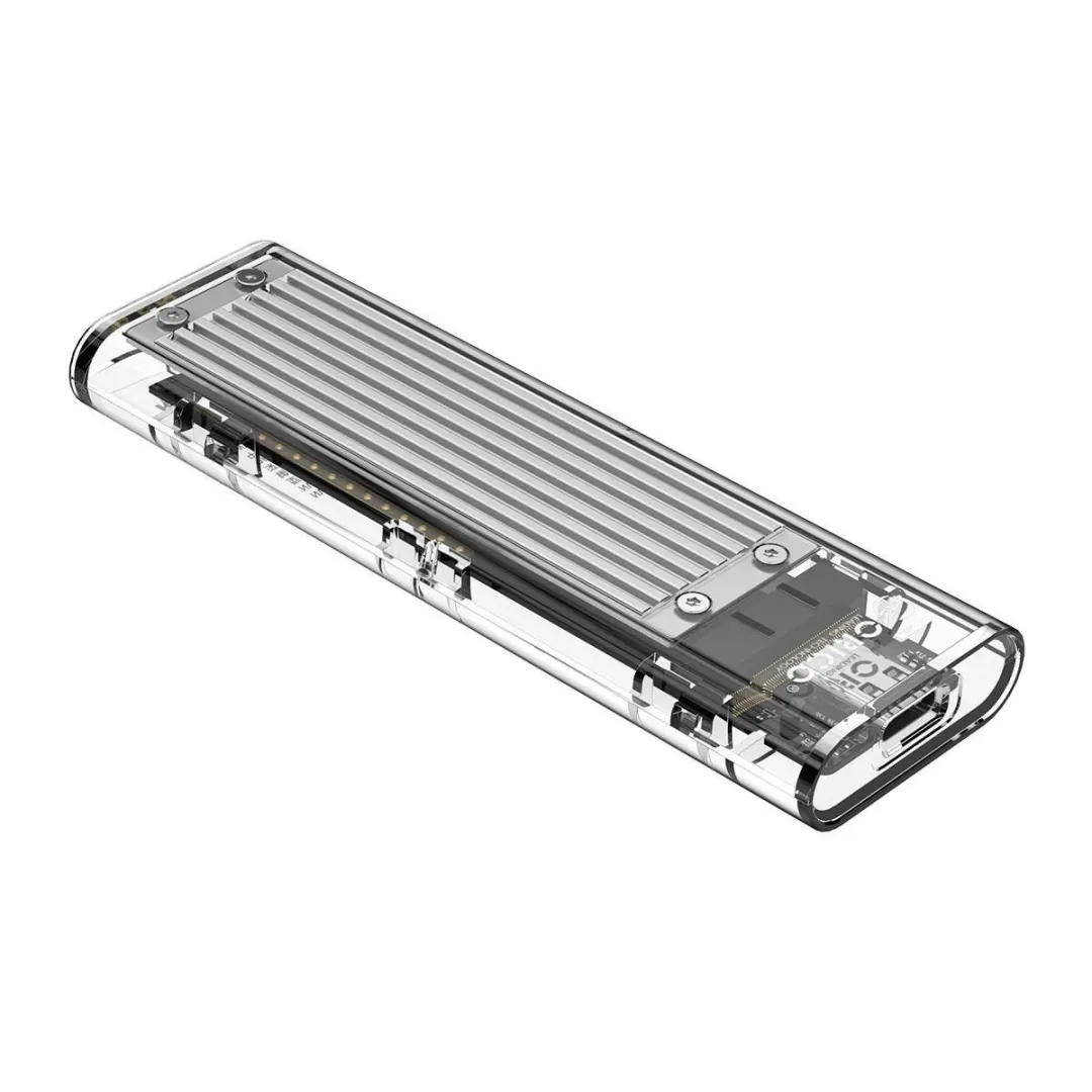 ORICO NVMe M.2 SSD Behuizing 10Gbps - Transparant - Zwart - afbeelding 4 van 6