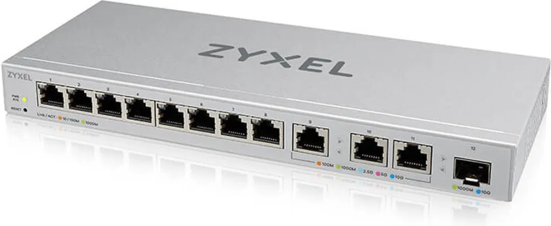 Zyxel XGS1250-12 Switch - 11 Poorten - 96 Gbps - Grijs - afbeelding 6 van 6