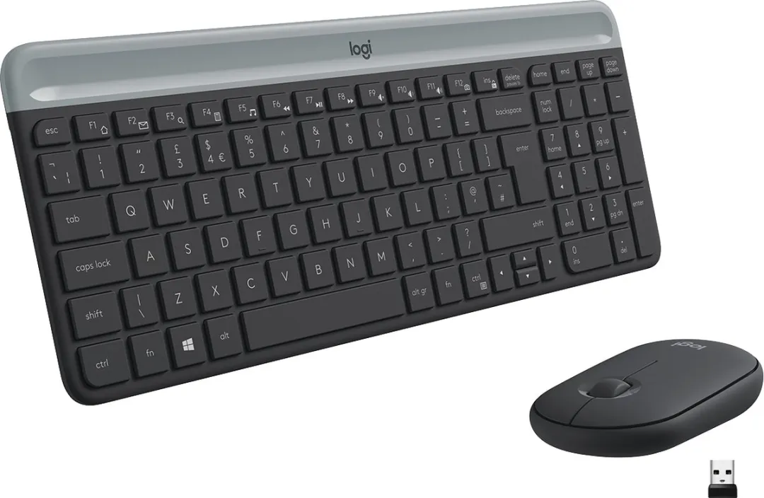 Logitech MK470 Draadloos Toetsenbord & Muis Combo - Graphite