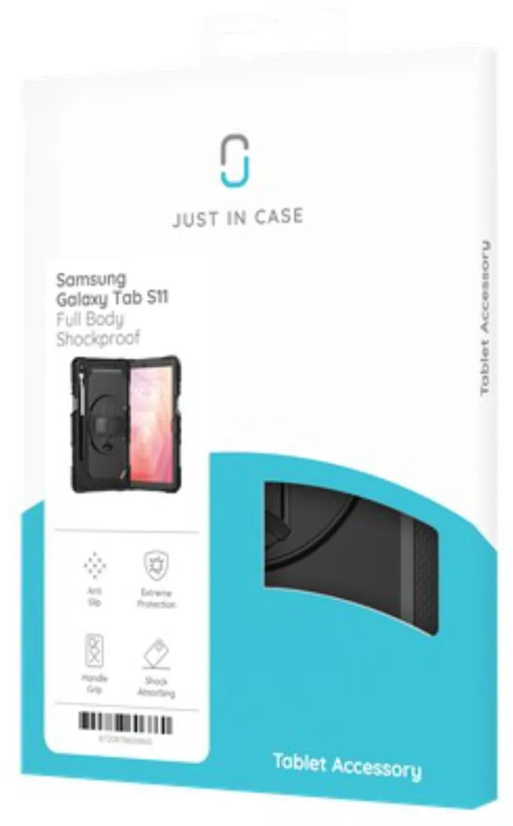 Just in Case TSA2809AG1S Tablethoes - Samsung Galaxy Tab S11 - Zwart