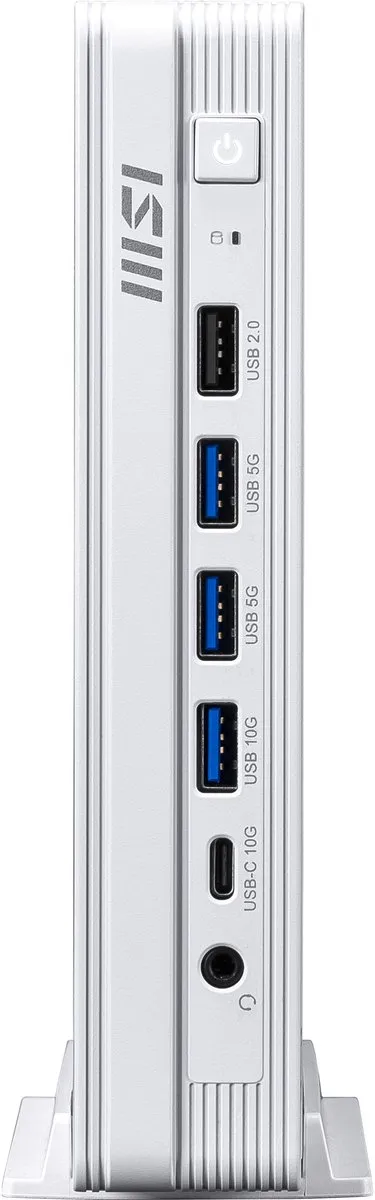 MSI Pro DP10 A14MG-007EU Mini PC - Pentium Gold G7400 - 8GB DDR5 - 128GB SSD - Wit - afbeelding 6 van 6