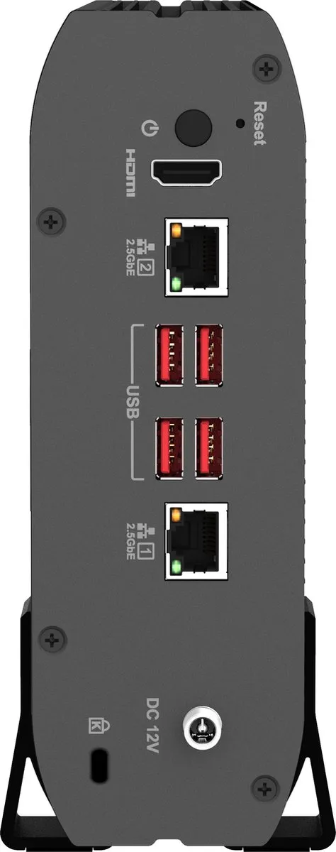 QNAP TS-410E-8G NAS - 4Bays - 8GB RAM - 4x USB 3.0 - afbeelding 6 van 6