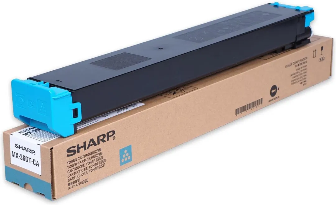 Sharp MX-36GTCA Tonercartridge - Cyaan